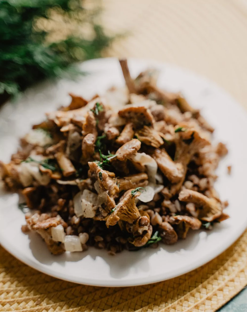 Sauteed Mushrooms with Onions Recipe